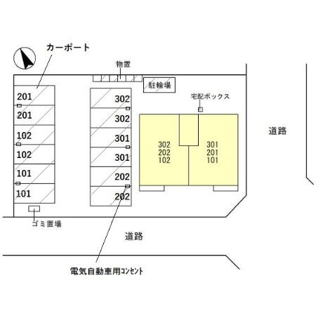 Continuer S(コンティニュエ　エス)の区画図