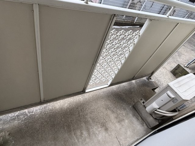 レジデンスT・H　Ⅱ号館のバルコニー