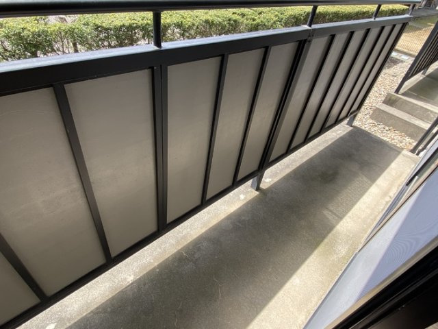 コーポラスITOⅡ　Aのバルコニー