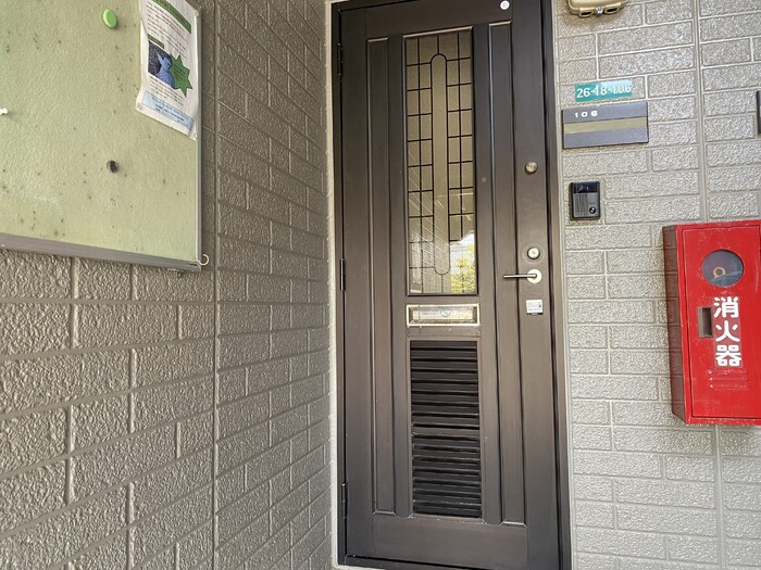 コーポラスITOⅡ　Aの玄関