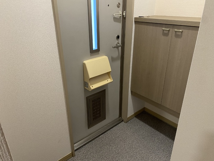 グリーンパーク　Ａの玄関