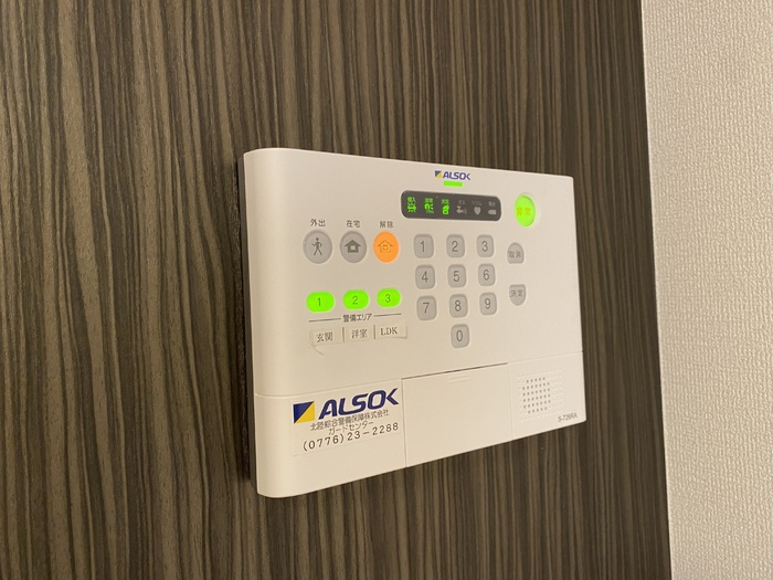 クレシア高木北のセキュリティ