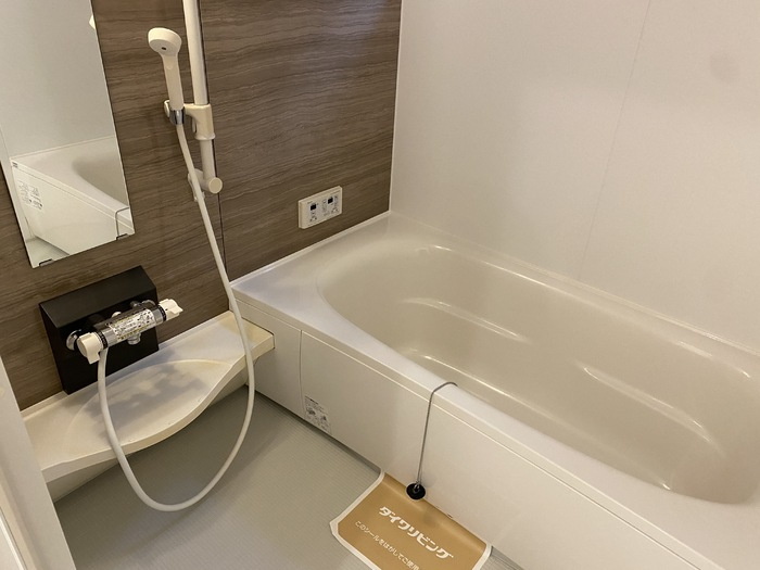 クレシア高木北の浴室