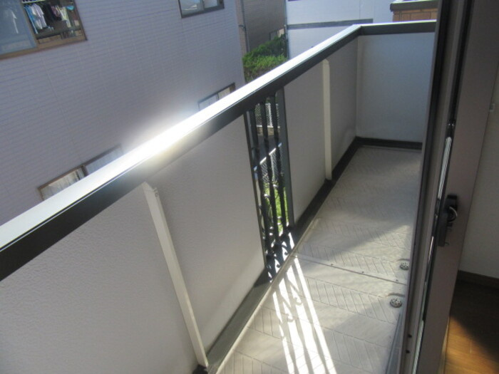 アメニティーコートのバルコニー