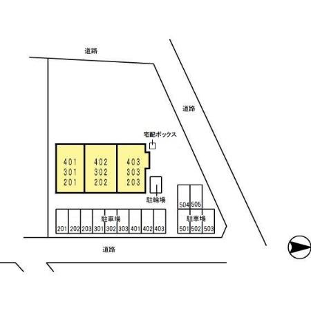 クレスト・デュオの区画図