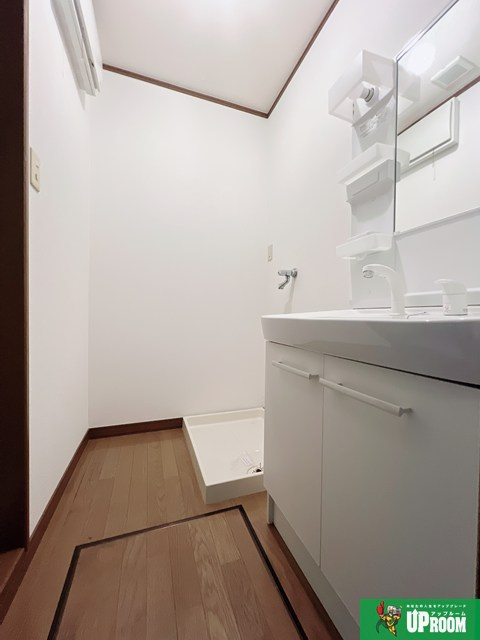 ハイツキューハイBの洗面所