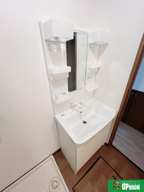 ハイツキューハイBの洗面所