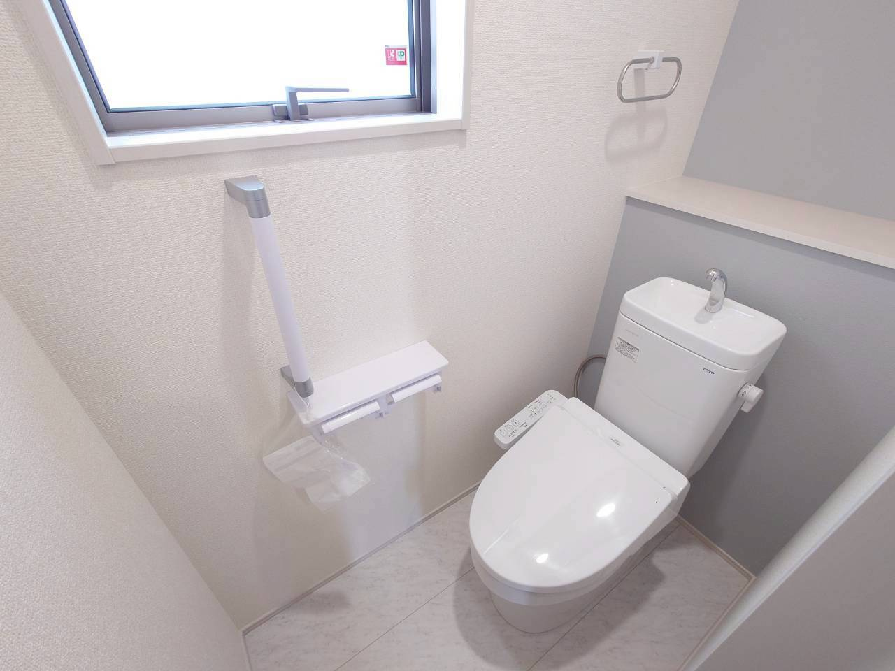 ■■豊見城市我那覇-1号棟（全3棟）のトイレ|コンパクトで使いやすいトイレです