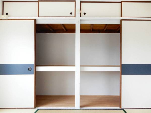 ビレッジハウス沢野本2号棟の収納|ビレッジハウスの同一物件・同一タイプの間取りの写真です