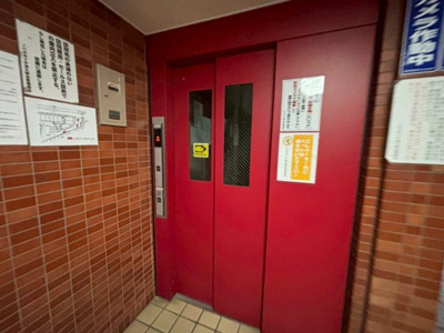 【その他共用部分】 | ノバカネイチ津久野台 | 【エレベーター】荷物が多い日も楽々にお部屋に持っていけますね！