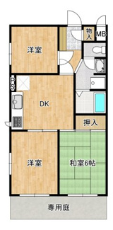 【間取り】 | ノバカネイチ津久野台 | 【３ＤＫの暮らしやすい間取り】子供部屋や趣味のお部屋も作れますね♪