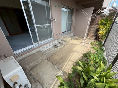 【庭】 | ノバカネイチ津久野台 | １階部分だから専用庭付き！ガーデニングが楽しめますよ♪