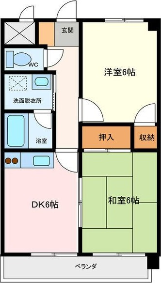 SUN　WITHの間取り