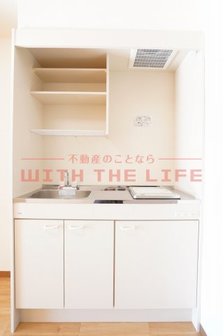 ハイツ櫛原プラスワン【キャンペーン対象物件】のキッチン|キッチンでお料理をお楽しみください