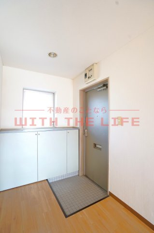 ハイツ櫛原プラスワン【キャンペーン対象物件】の玄関|ゆったりとした玄関です