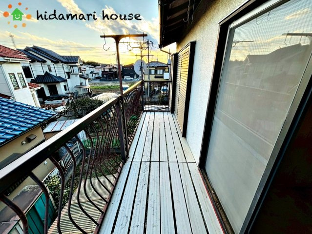 上尾市大谷本郷　中古戸建のバルコニー