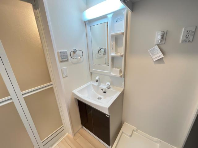 ルヴニール祇園平原Ｐ＆ＴⅢの洗面所|洗髪洗面化粧台