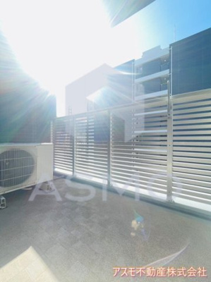 【バルコニー】 | W-STYLE大阪谷町 | ※同物件　別間取り　参考写真