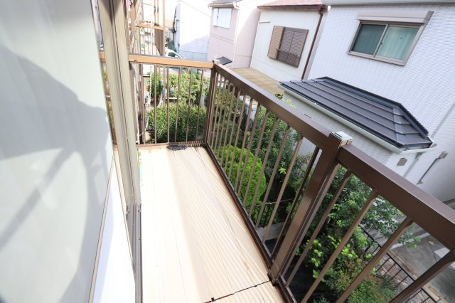 西野町1-20戸建のバルコニー