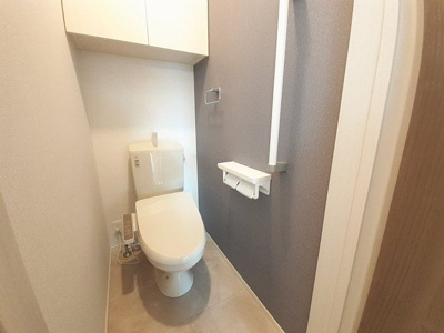 【トイレ】 | エスペランサ中仁野Ⅷ | コンパクトで使いやすいトイレです