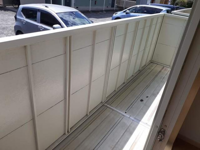 【バルコニー】 | エスポワール御立Ａ | 広々としたバルコニーです