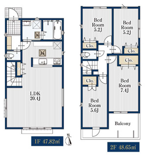  | 【名古屋市名東区代万町2丁目41新築戸建2号棟】✨️仲介手数料無料✨️西山小学校・神丘中学校