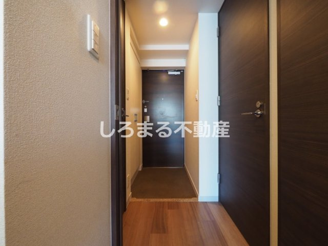 プレサンス京町堀ノースの玄関