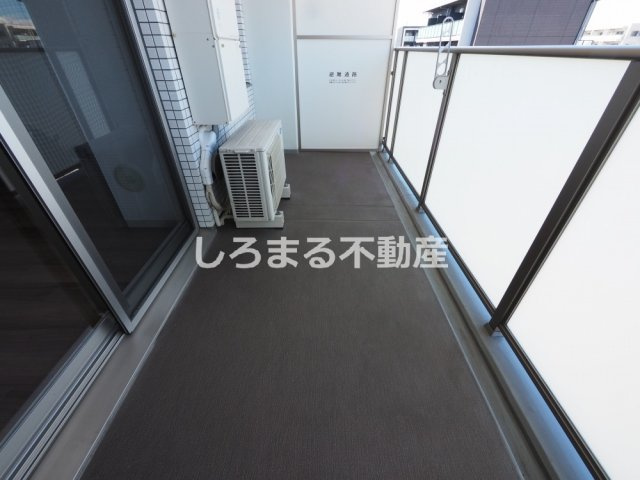 プレサンス京町堀ノースのバルコニー