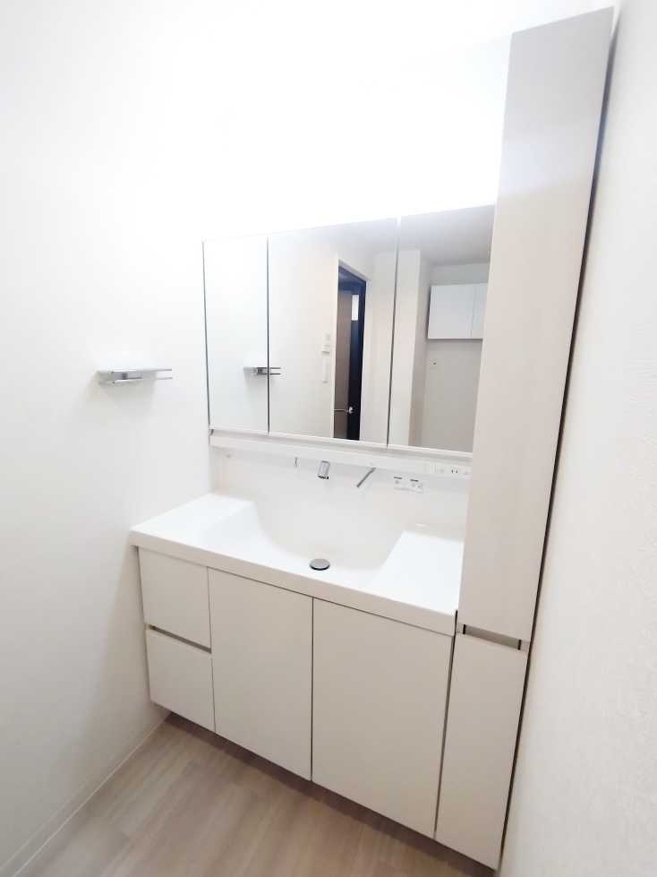 ダイアパレス幕張タイムズガーデンの独立洗面台