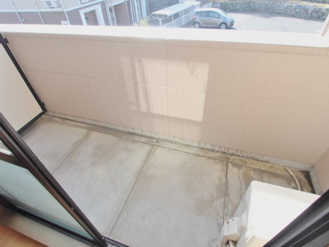 グリーンハウスのバルコニー