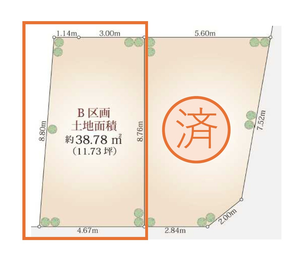 世田谷区八幡山2丁目　新築戸建の区画図|区画図

現地ご見学希望・資料請求などお気軽にお問い合わせ下さい！
03-5990-5201