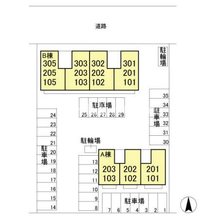 ファ･ミ･グランド　Ａの区画図|前橋、高崎、伊勢崎、まとめてご紹介可能♪ぜひ、当社、チルホームのHPもご覧ください♪