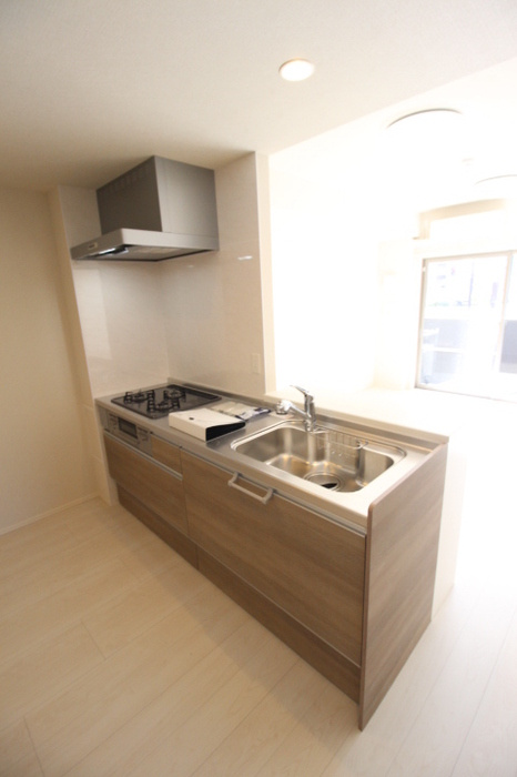 Ｓｈａｌｌｏｗ　Ｇａｒｄｅｎ　A棟のキッチン