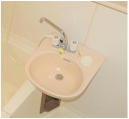 アークヒルズフクモトＮＯ．５Ａの洗面所|バスルームに洗面スペースあり※イメージ