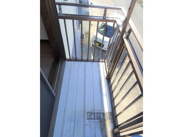 アークヒルズフクモトＮＯ．５Ａのバルコニー|日当たりの良いバルコニー