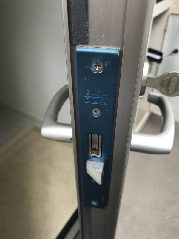 DTハウス神大寺の玄関|※写真　203号室参考写真