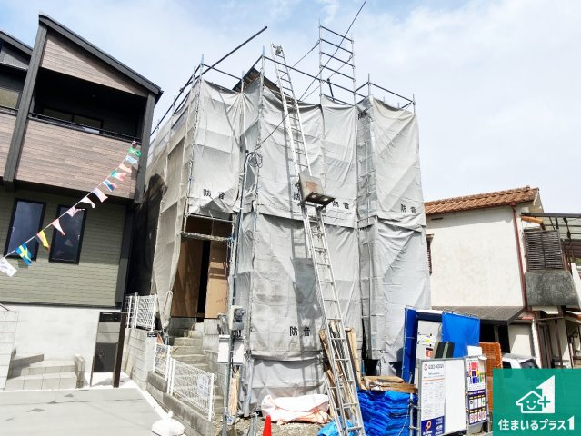 神戸市垂水区名谷町　第2期　新築一戸建ての外観|周辺は落ち着いた街並みの住宅地！子育てがしやすい住環境です！まだ未完成ですが、現地でしかわからない事もございます。是非一度ご覧ください。