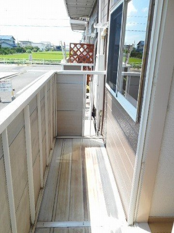 ハイブリッジ錦Ｃのバルコニー