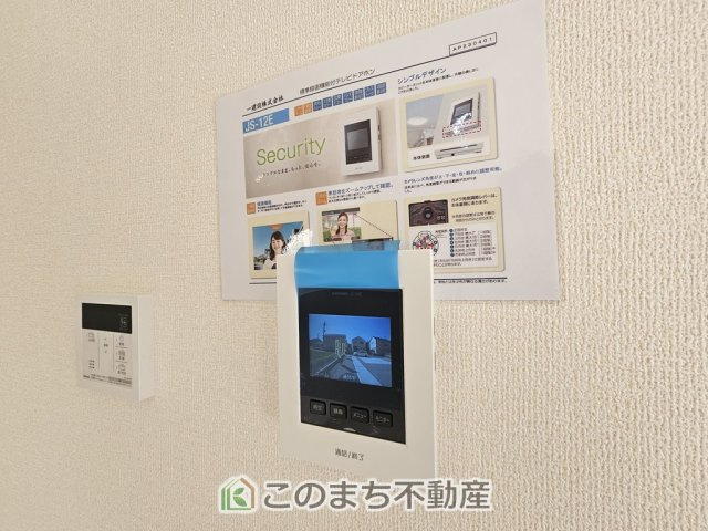 LiveleGarden.S第20栃木大平町西水代の設備|モニタ付きインターホンで防犯面もしっかり安心♪