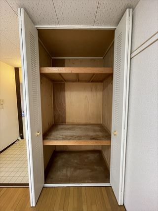セキネハイツの収納|収納豊富です