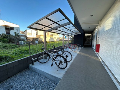 【その他共用部分】 | リコルテ東福生 | 駐輪場です
