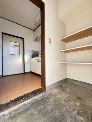 島村ハイツ３の玄関|シンプルで使いやすい玄関です