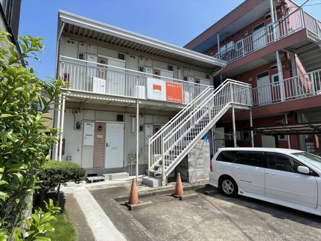 セキネハイツの外観|外観は落ち着いています