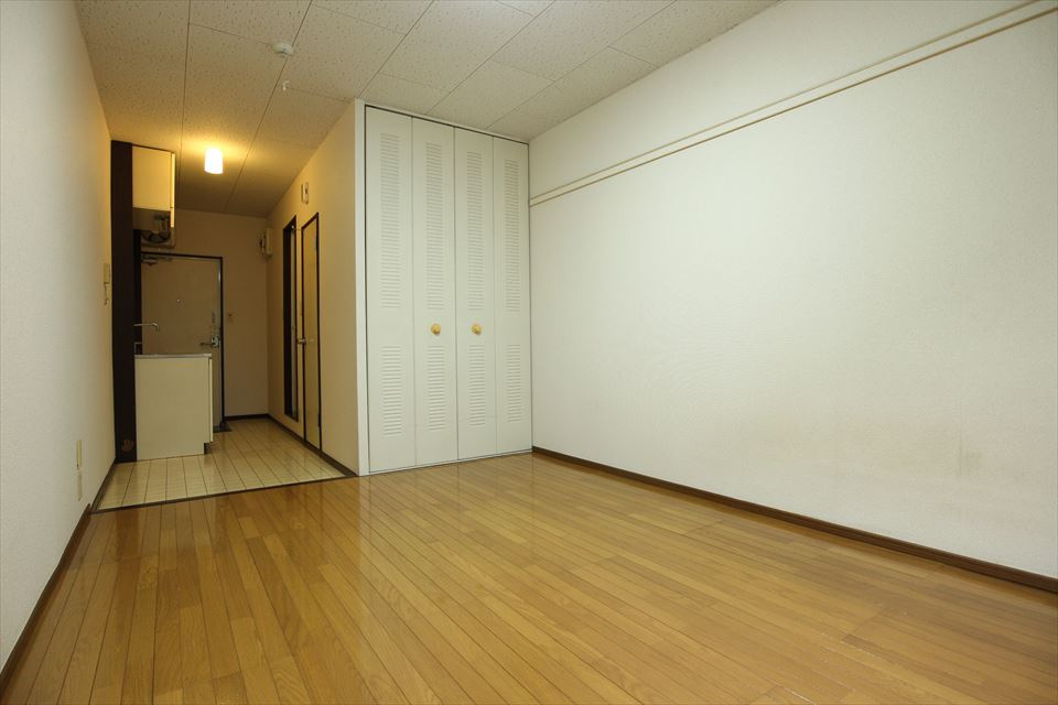 セキネハイツの居間・リビング|おしゃれなリビングです