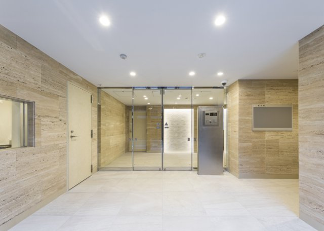 DIPS赤羽北EASTのエントランス|落ち着いたエントランスです