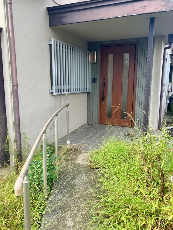 元町戸建のエントランス|毎日通るエントランスはこのようになっています