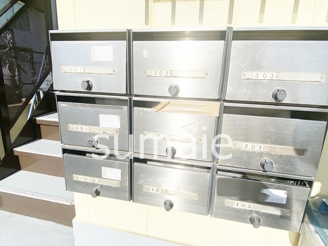 サンリーザのその他共用部分|郵便受けです☆