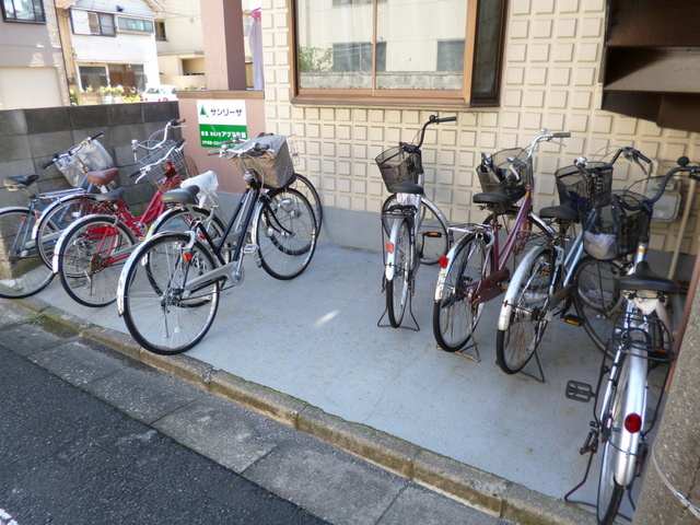 サンリーザのその他共用部分|駐輪場有ります！