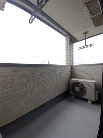 ヴァンベール蘭　Ｂのバルコニー