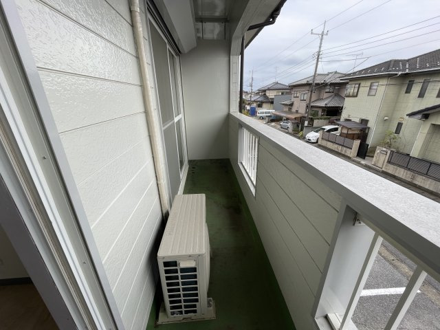 ブランパレスのバルコニー